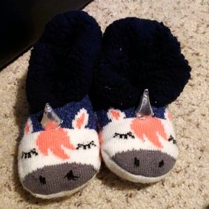 Unicorn slippers